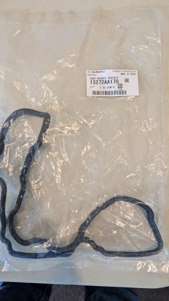 13272AA170 Subaru OEM LH Rocker Cover Gasket