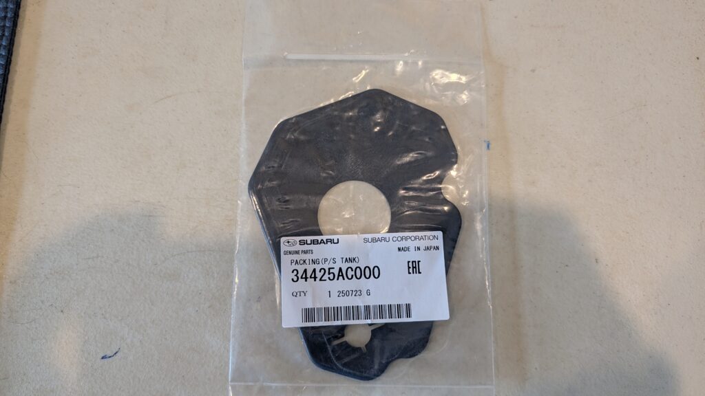 34425AC000 Subaru OEM Power Steering Tank Gasket