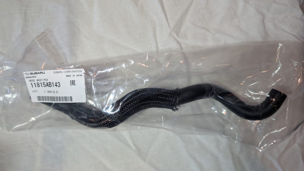 11815AB143 Subaru OEM PCV Hose Assembly
