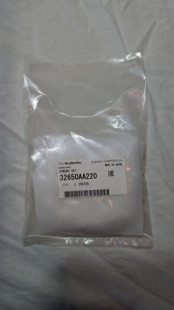32650AA220 Subaru OEM Synchronizer Set